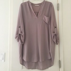 Blush Pink Blouse by Lush